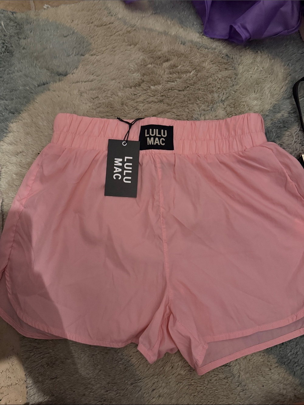 Lulu Mac Women's Pink Athletic Shorts - Lightweight Activewear